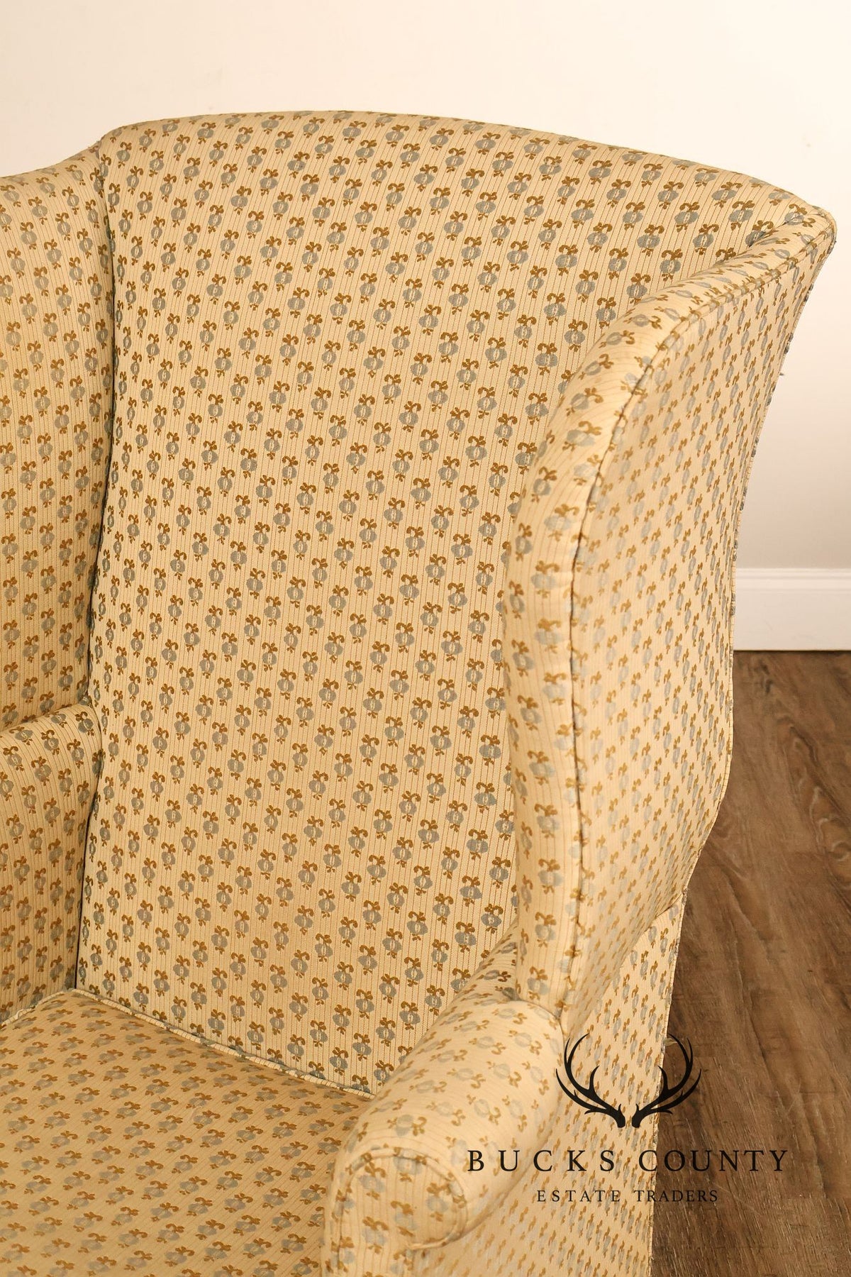 Kittinger Williamsburg Adaptation Mahogany Wing Chair