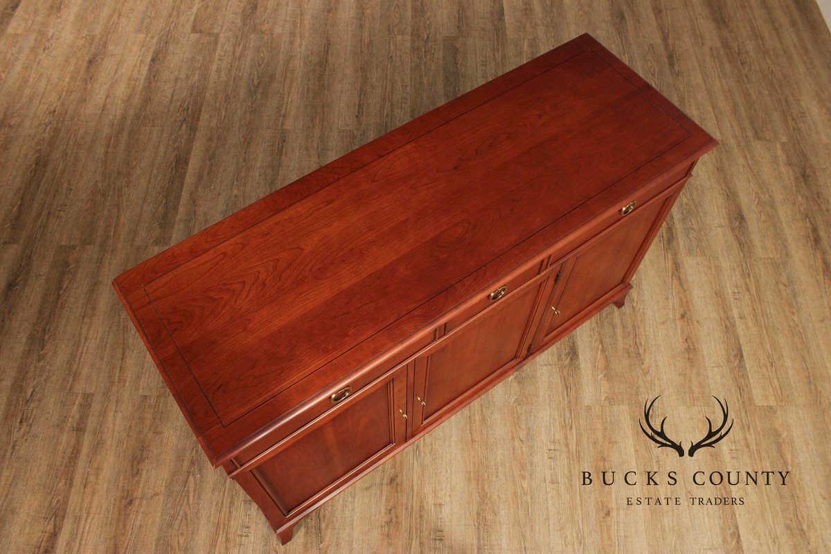 Harden Furniture Co. Cherry Sideboard Cabinet