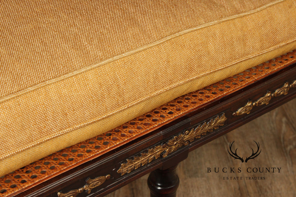 Theodore Alexander Neoclassical Style Settee