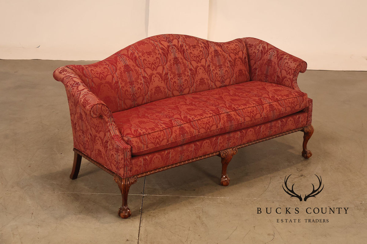 Hickory Chair 'Historical James River Plantations' Pair of Mahogany Sofas