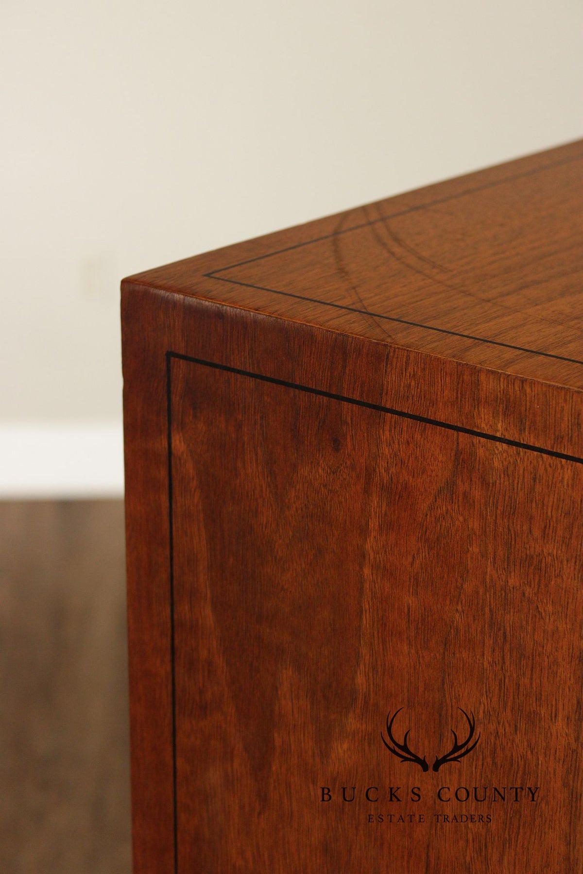 American Of Martinsville Mid-Century Modern Walnut Gentleman's Chest