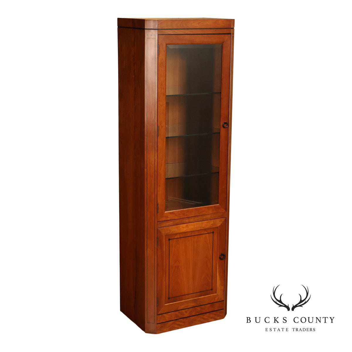 Stickley 21st Century Collection Cherry Curio Display Cabinet