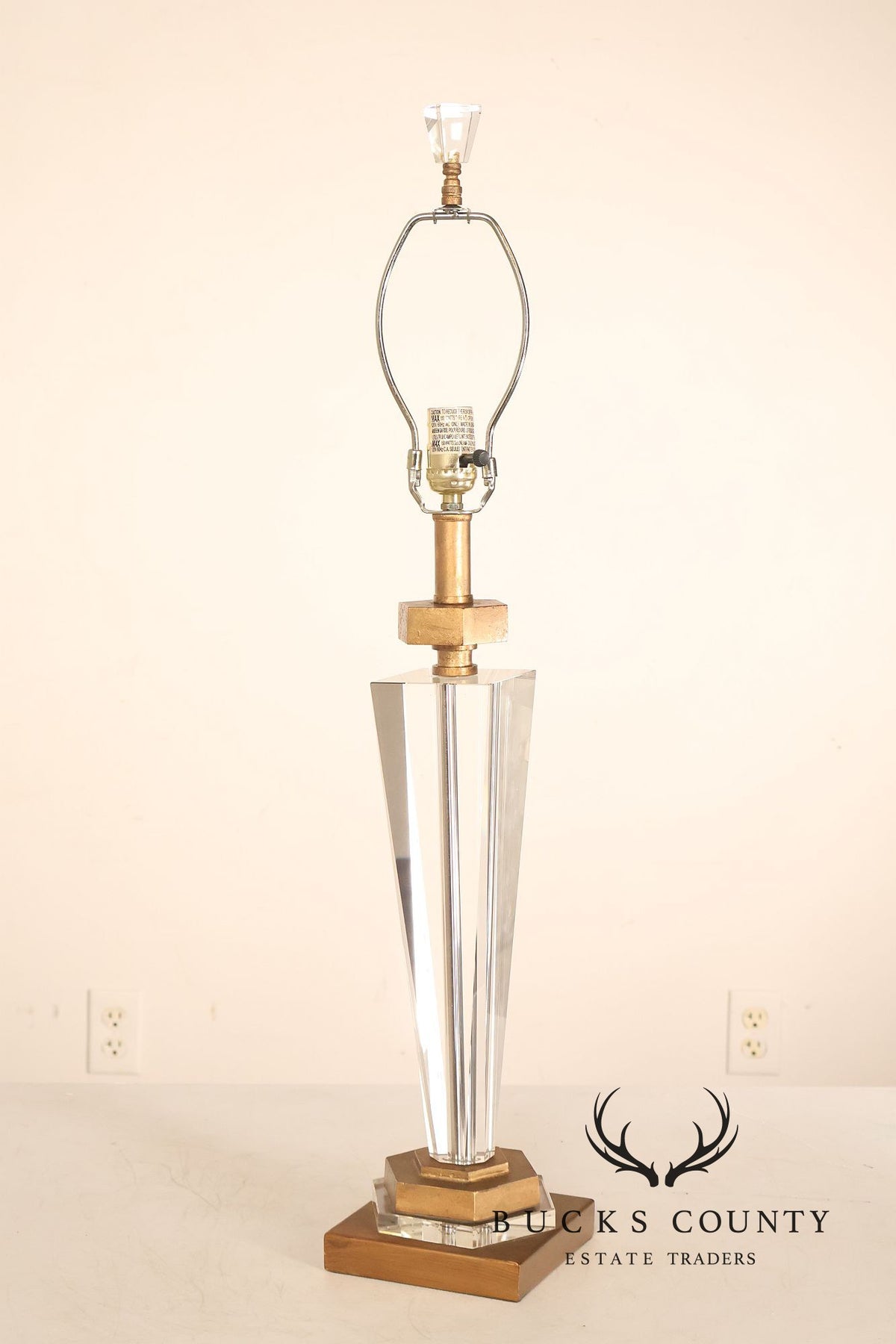 Alexander-John Art Deco Style Pair of Table Lamps