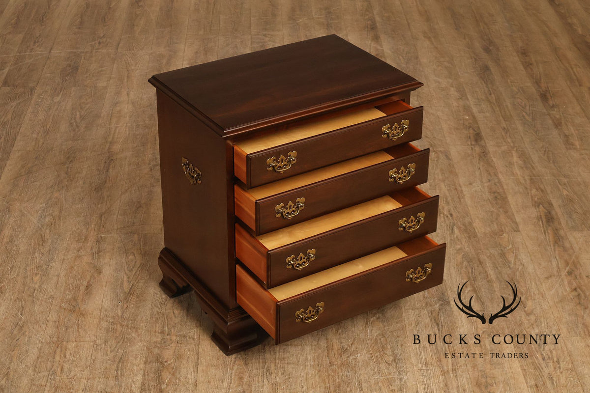 Ethan Allen Georgian Court Cherry Bedside Chest of Drawers