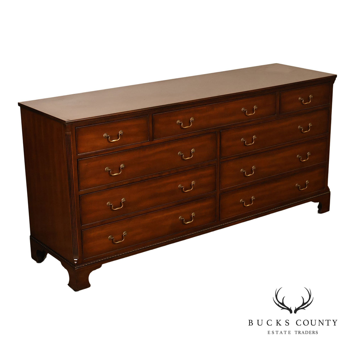 Kittinger Chippendale Style Mahogany Long dresser