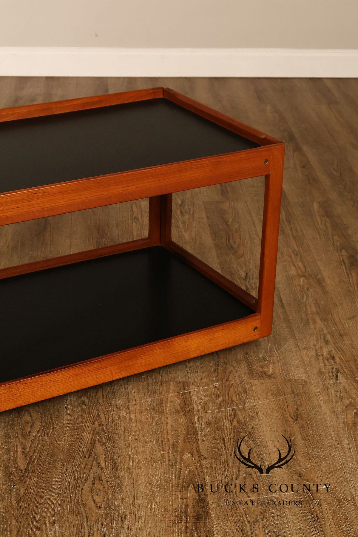 Silkeborg Danish Modern Teak Bar Cart