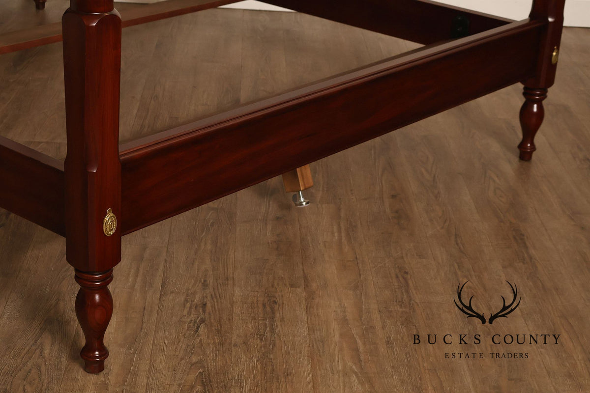 Henkel Harris Solid Cherry Queen Four Poster Bed