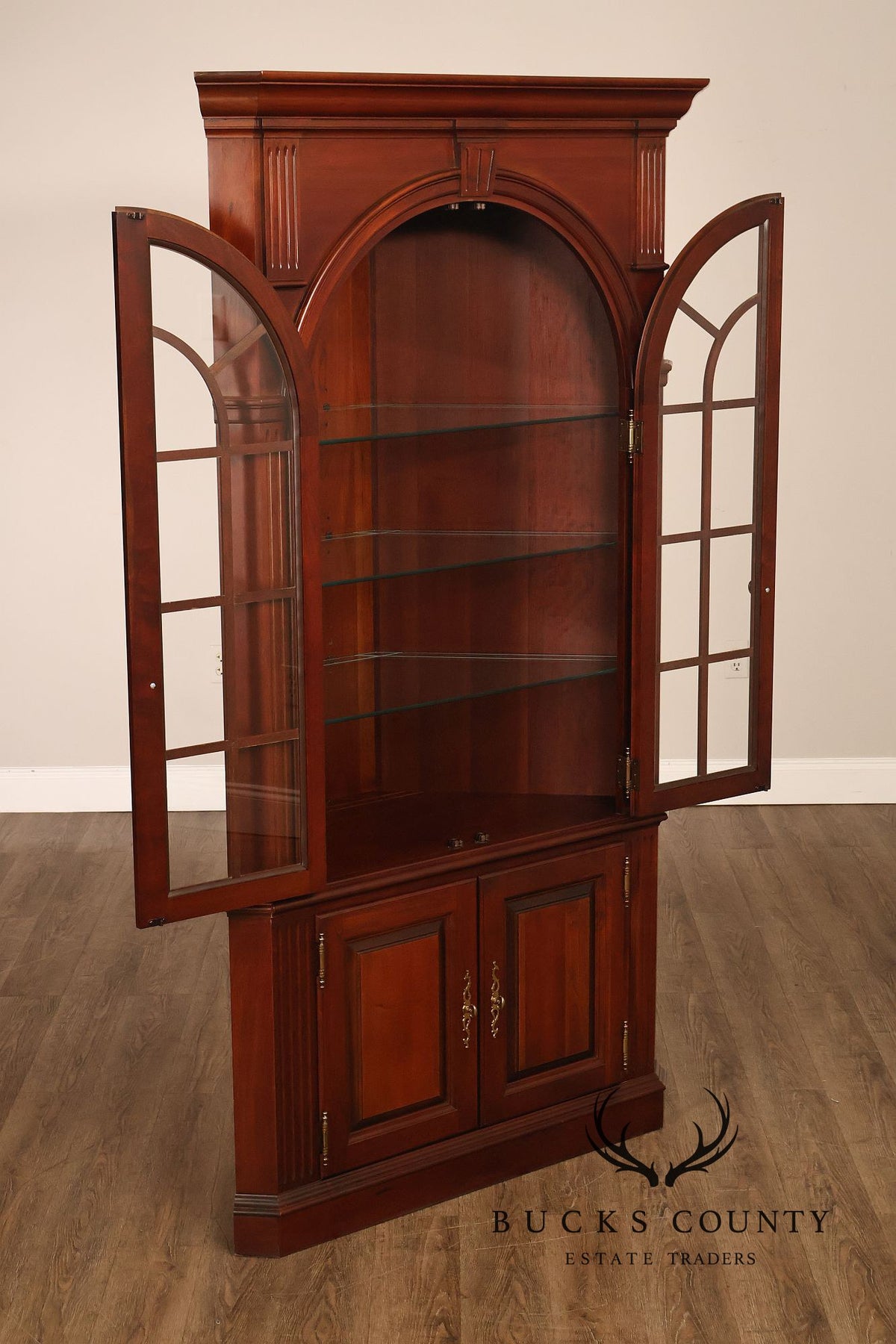 Pennsylvania House Cherry Corner Cabinet