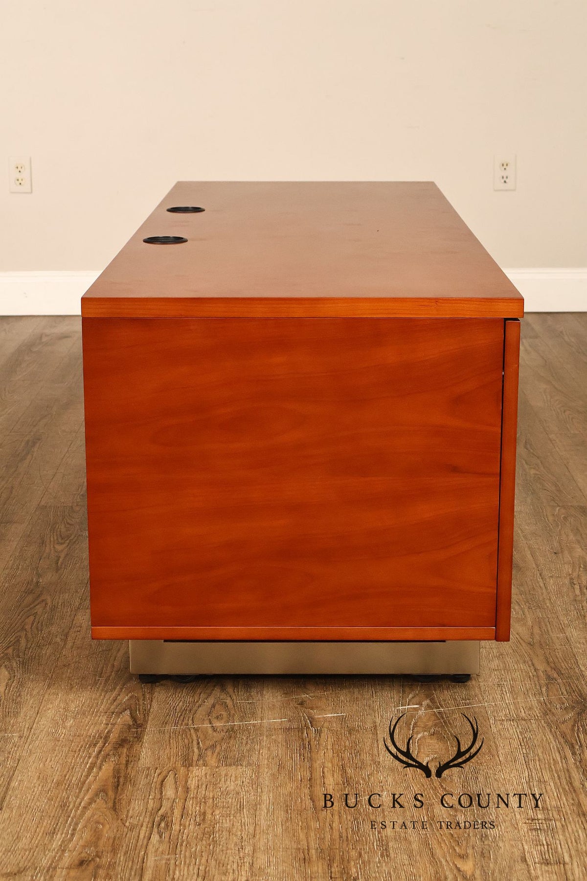 BDI Contemporary Cherry Finish TV Media Console