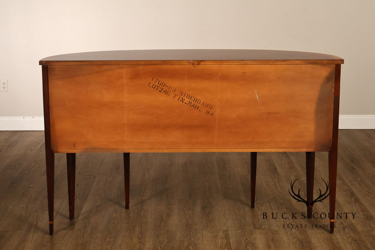 Hickory Federal Style Inlaid Mahogany Sideboard