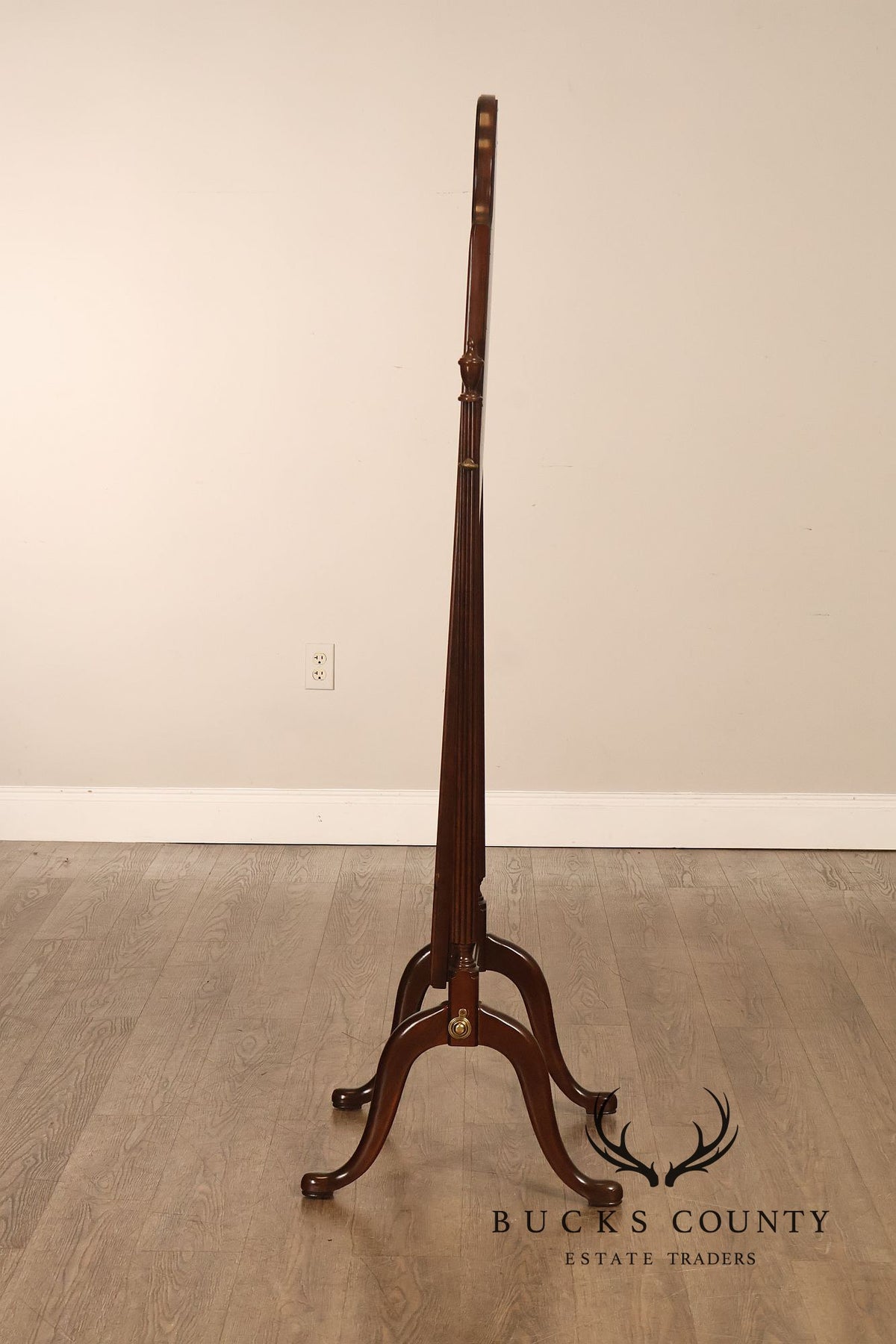 Ethan Allen Georgian Court Cherry Cheval Floor Mirror