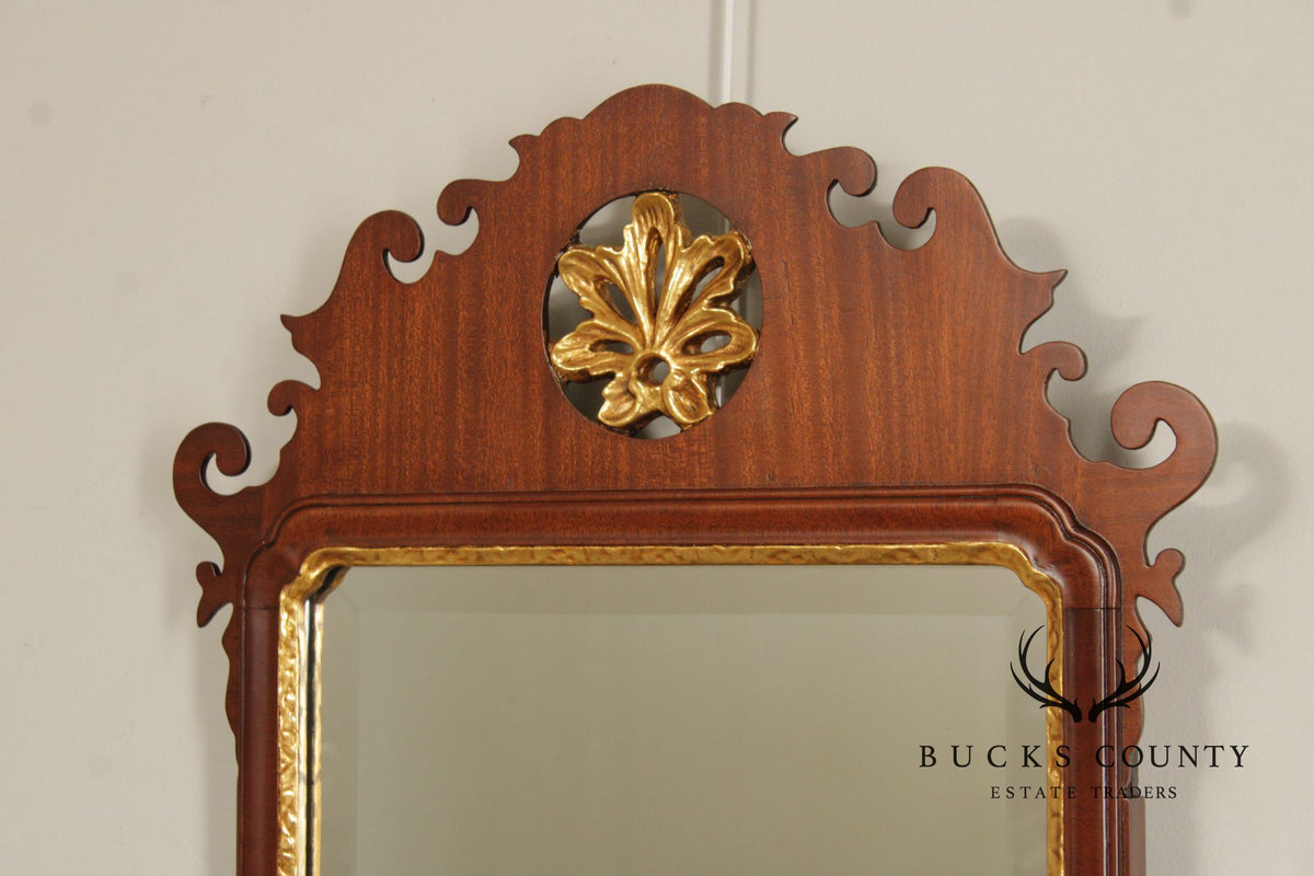 Friedman Brothers Colonial Williamsburg Mahogany Wall Mirror