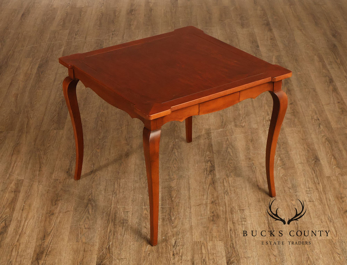 French Louis XV Style Card Table