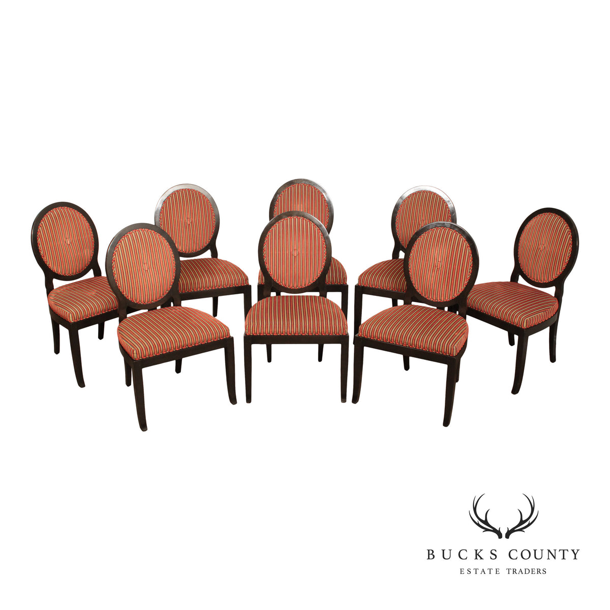 William Switzer Set of Eight 'Joseph Hoffman' Dining Chairs
