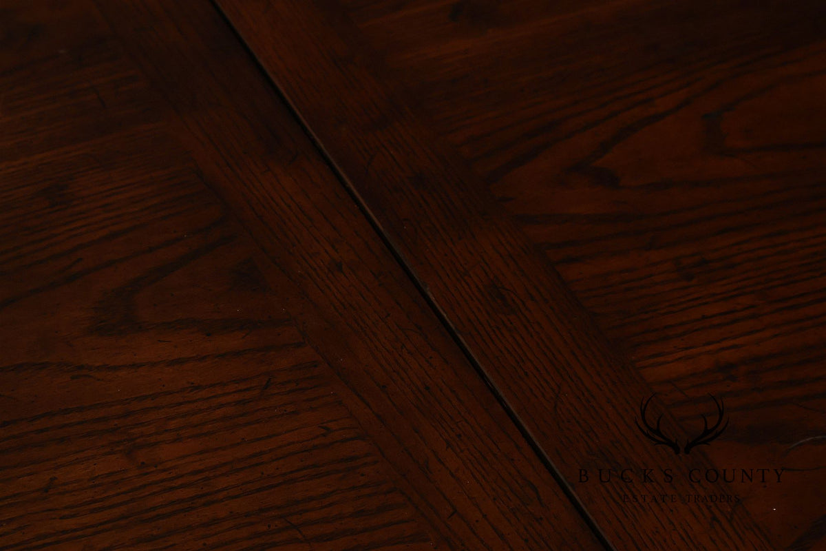 Henredon French Louis XV Style Oak Expanding Coffee Table