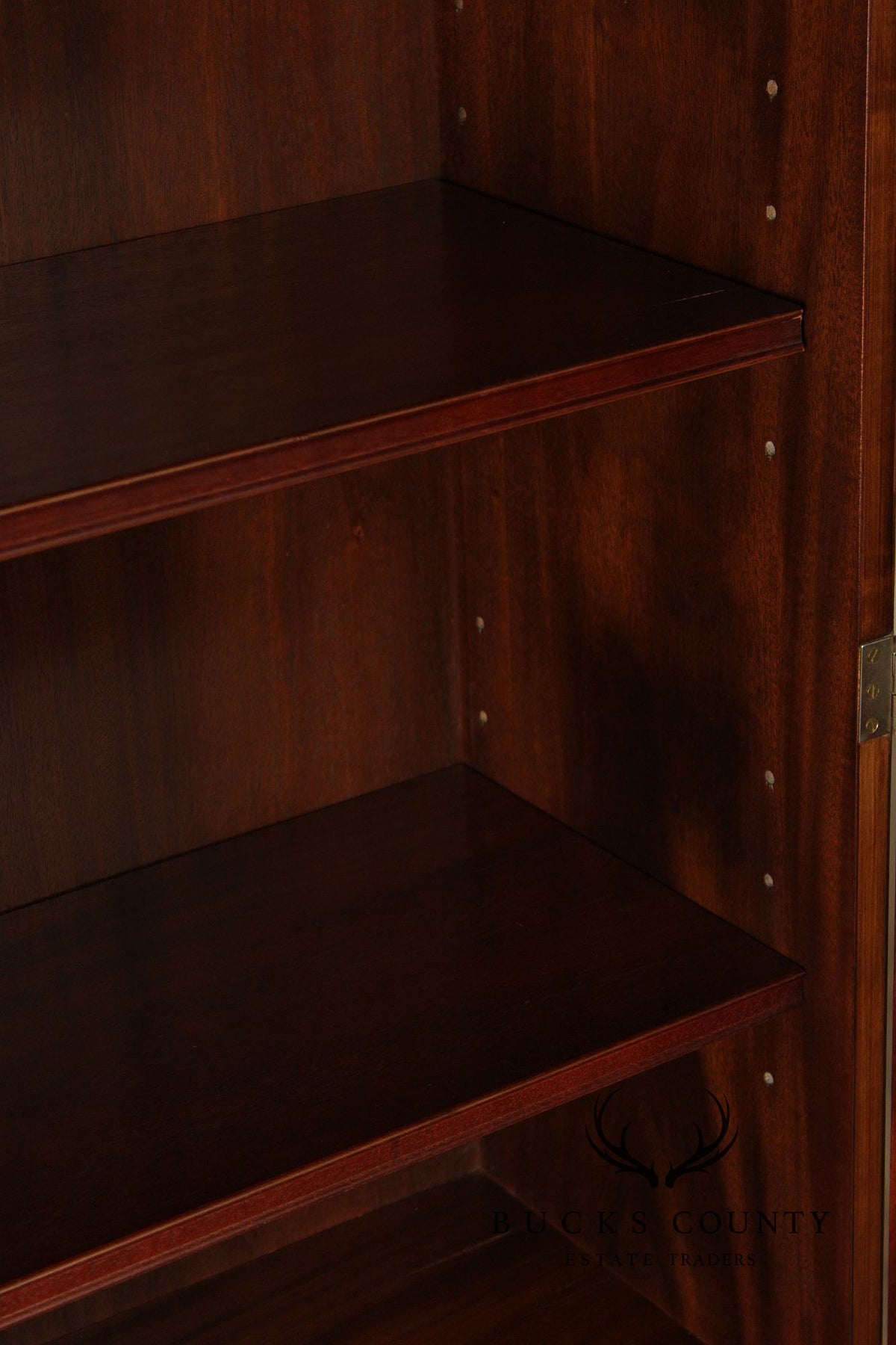 Baker Historic Charleston Collection Chippendale Style Mahogany Secretary Desk