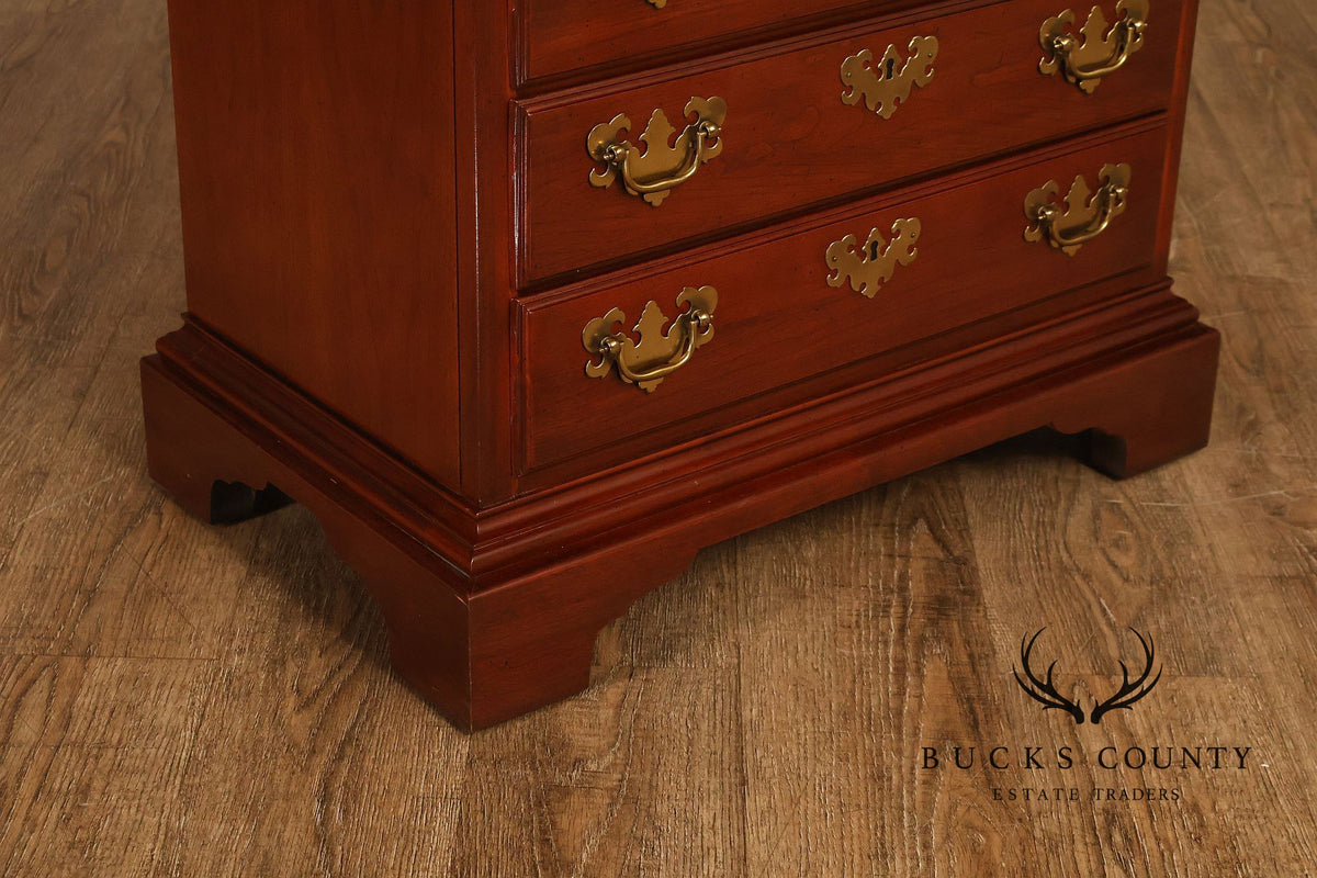 American Drew Traditional Cherry Four Drawer Bachelor's Chest