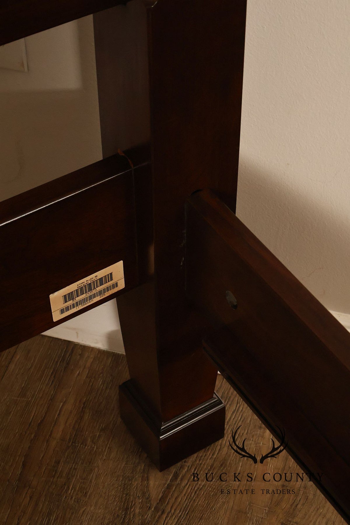 Ethan Allen 'Georgian Court' King Cherry Poster Bed
