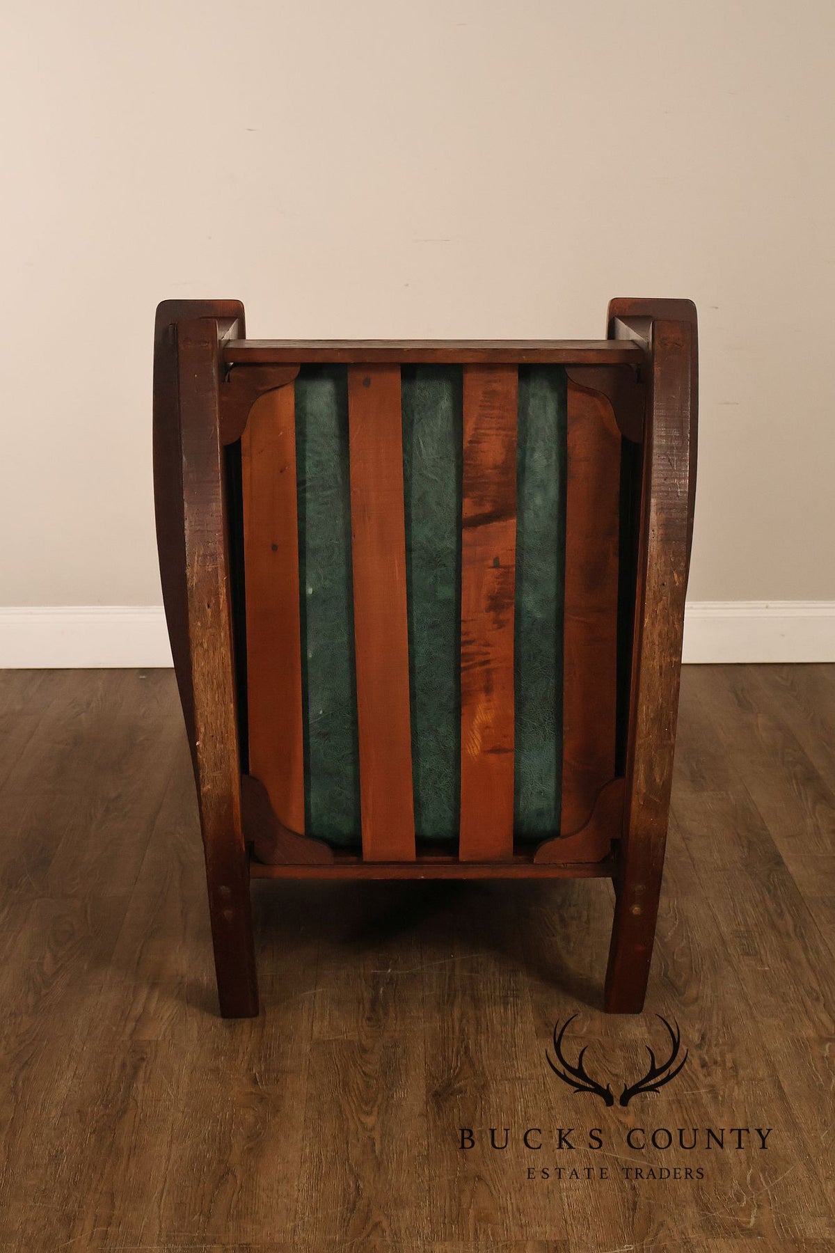 Limbert Arts & Crafts Antique Mission Oak Lounge Chair And Rocking Chair