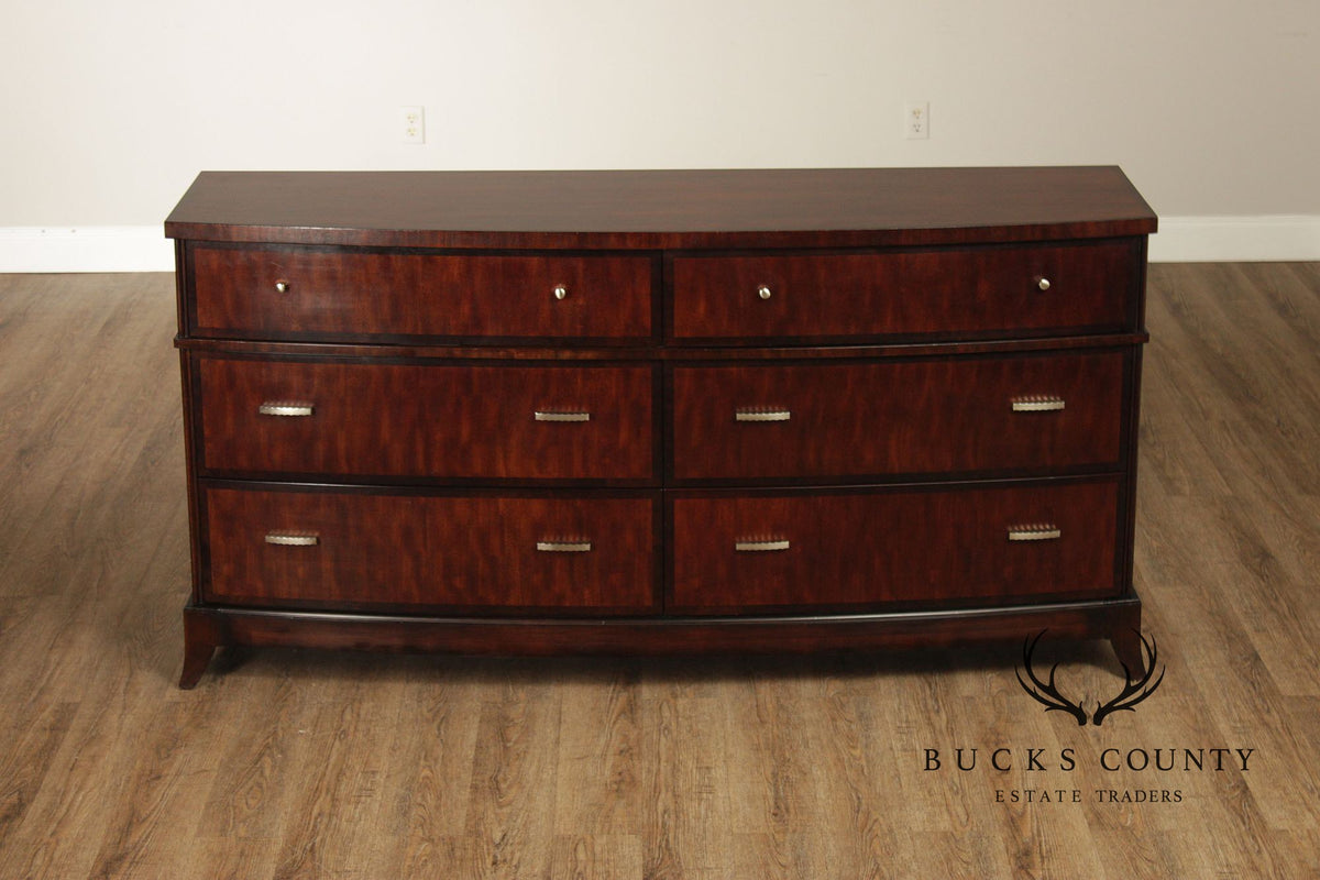 Hickory White Contemporary Bowfront Chest of Drawers