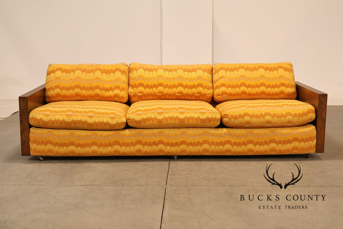 Thayer Coggin Milo Baughman Mid Century Modern Sofa