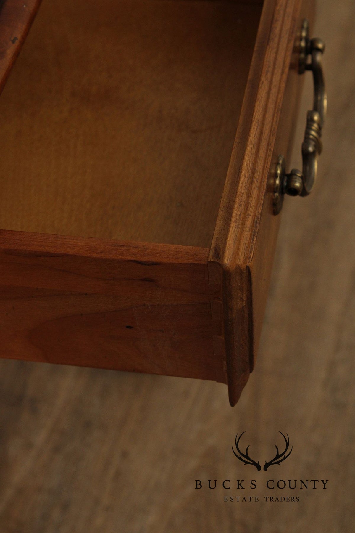 Ethan Allen 'Country French' One-Drawer Pembroke Table