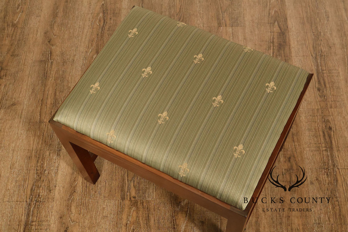 Kittinger Williamsburg Adaptation Mahogany Footstool