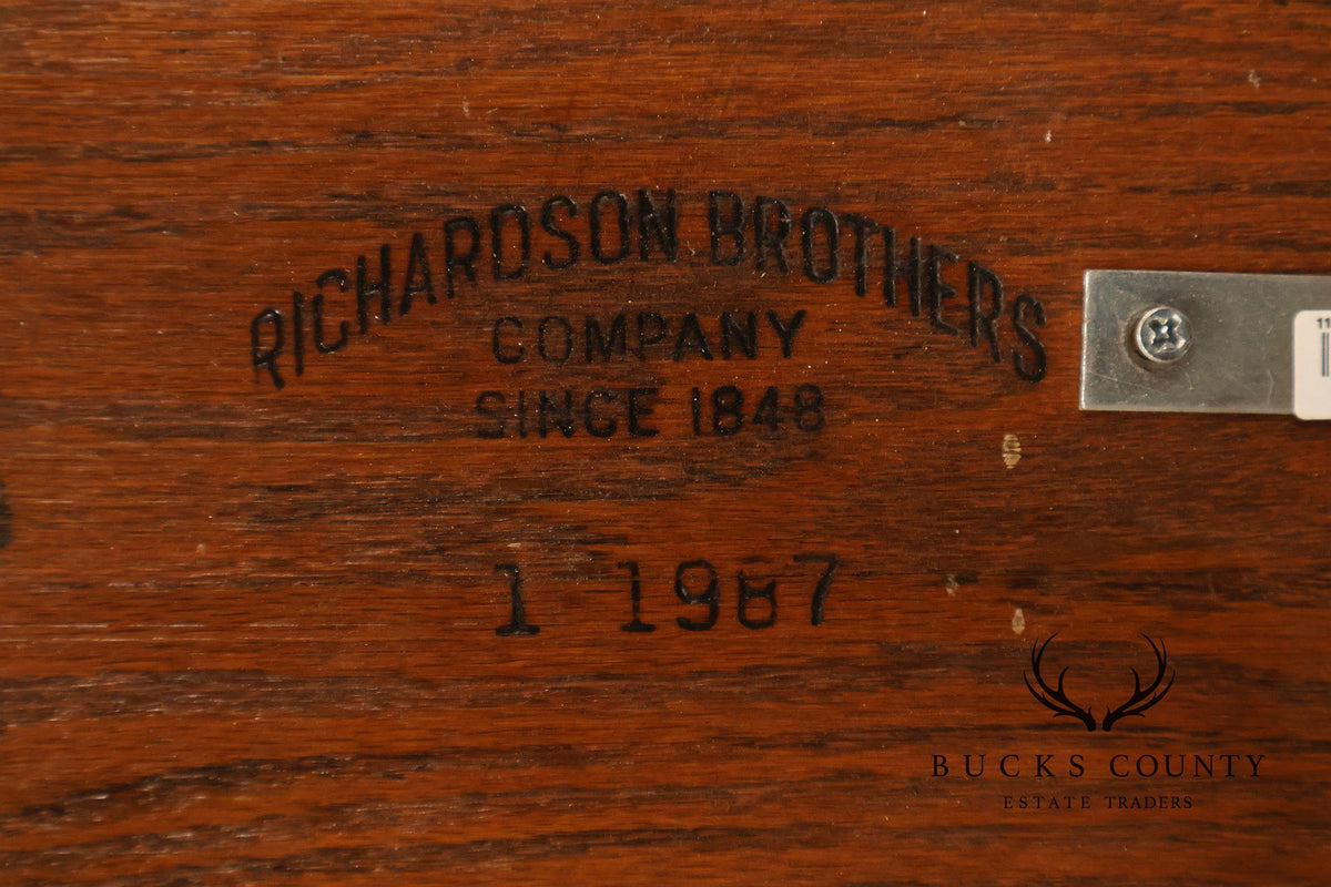 Richardson Brothers Pair Of Welsh Style Oak Side Chairs