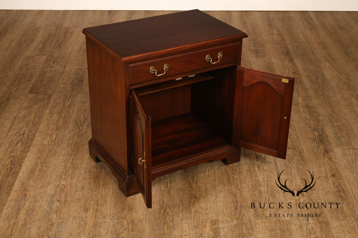 Henkel Harris Mahogany Pair of Nightstands