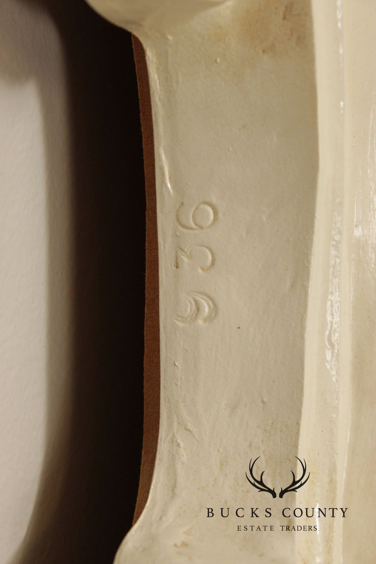Rococo Style Cream Painted Wall Mirror