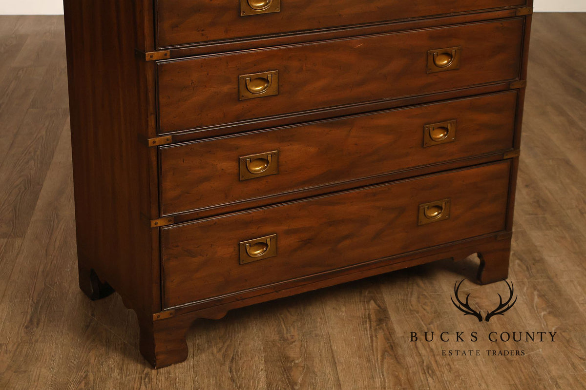 Heritage Campaign Style Tall Chest of Drawers