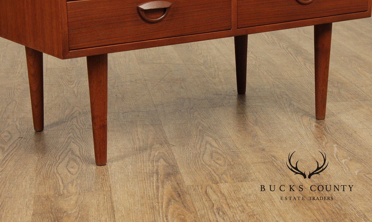 Kai Kristiansen Danish Modern Teak Low Chest