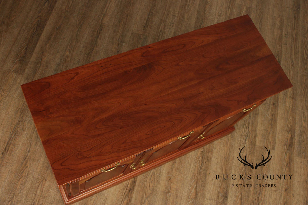 Stickley Traditional Cherry Server Cabinet
