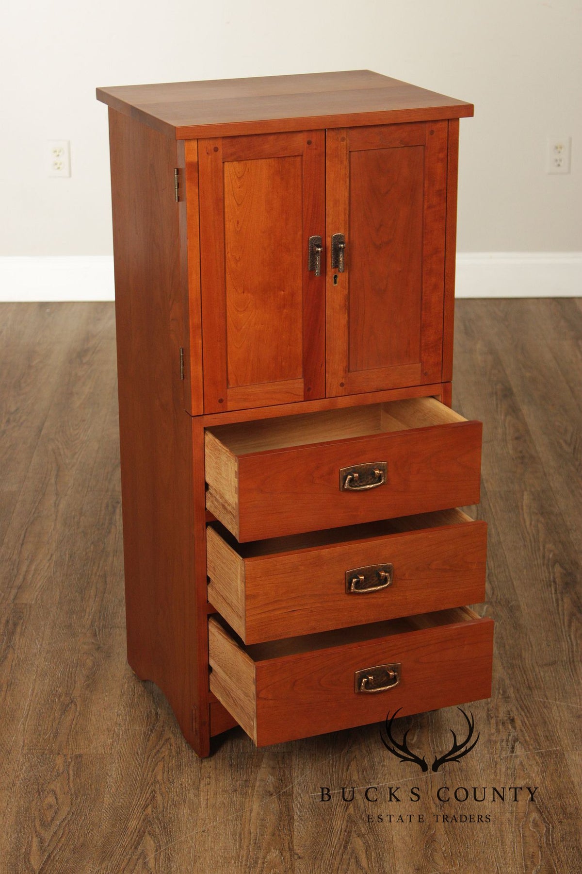 Stickley Mission Collection Cherry Jewelry Chest