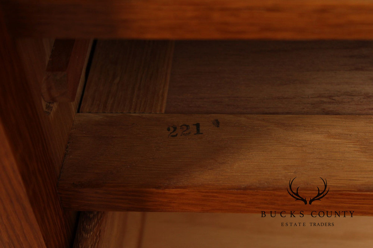 Stickley Mission Collection Oak Fall Front Desk