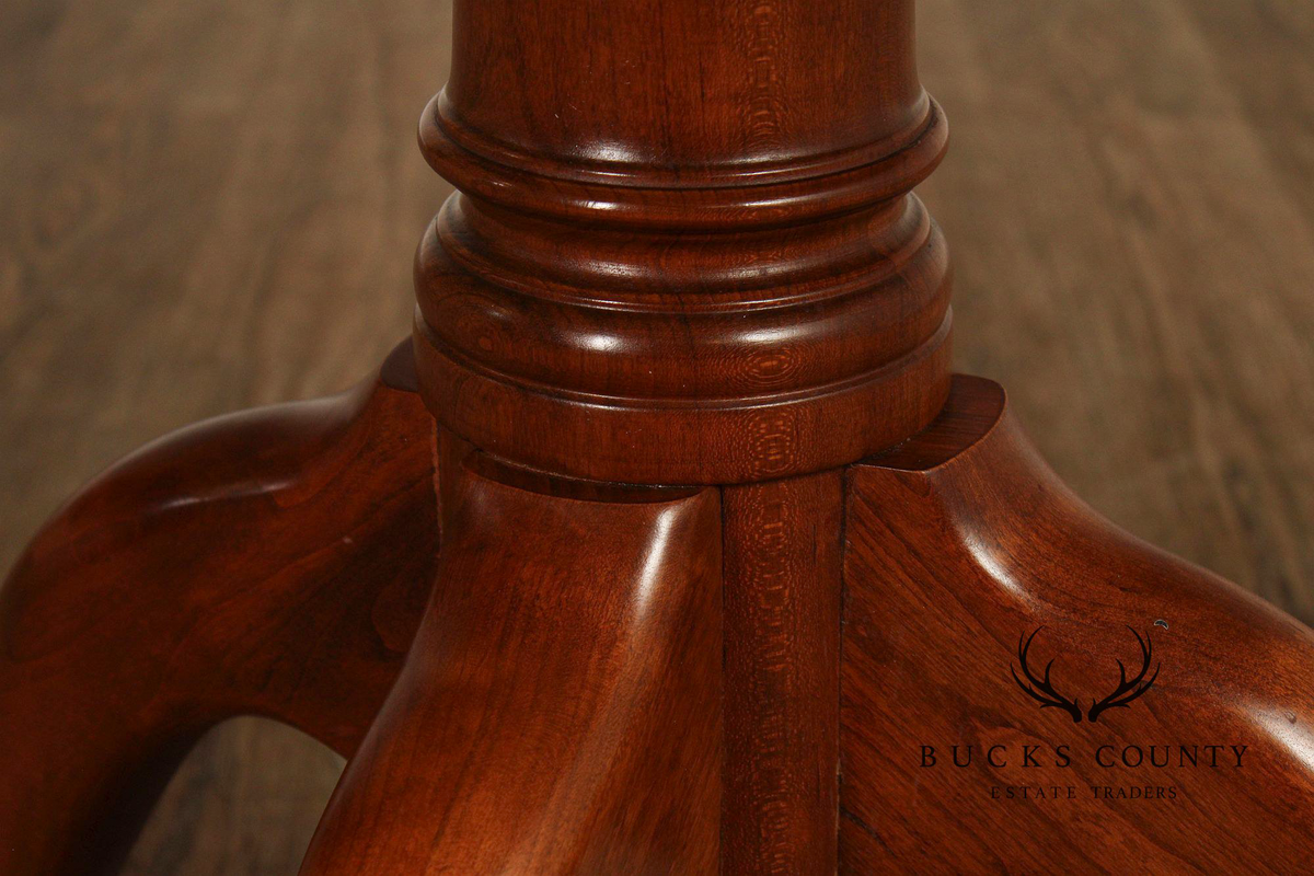 Stickley Traditional Cherry Round Top Breakfast Table