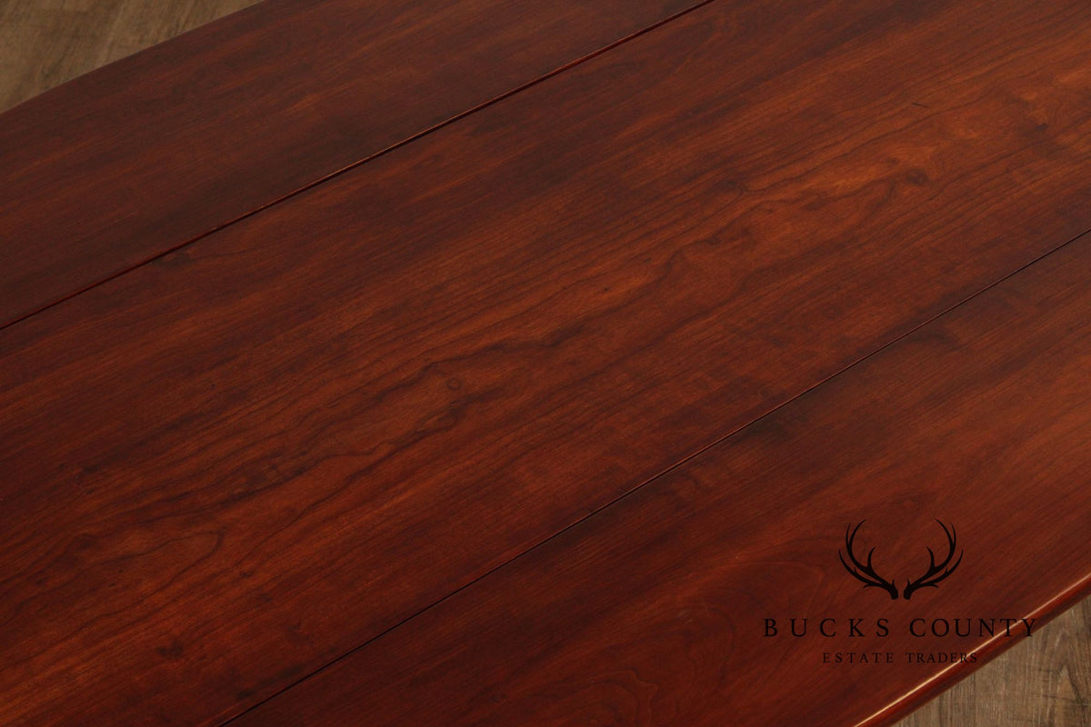 Benchmade Cherry Drop Leaf Harvest Dining Table