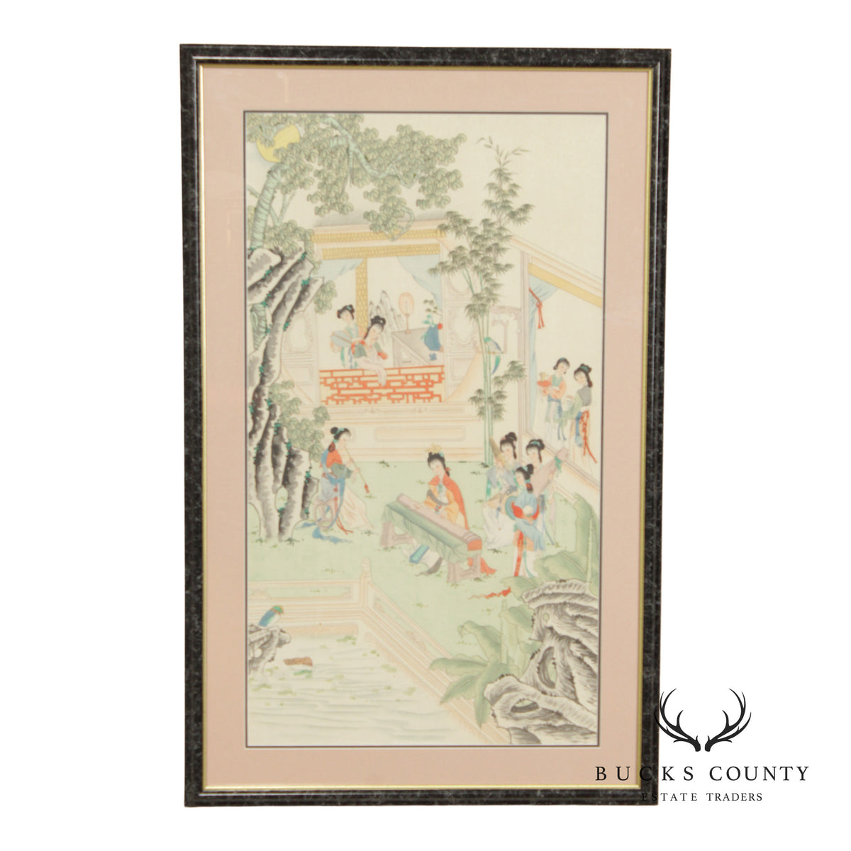 Chinese School Framed Print, Musicians