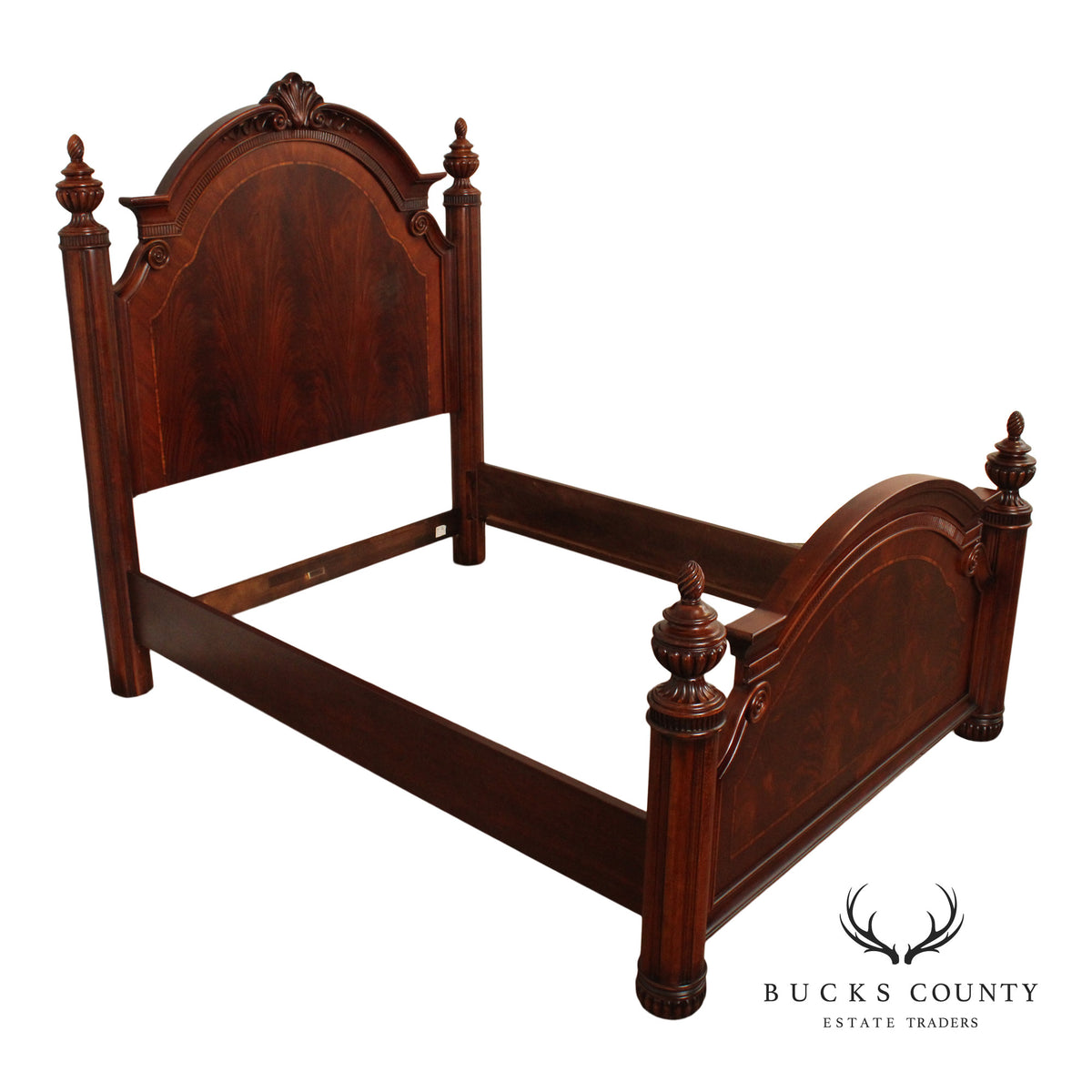 Thomasville Kent Park Queen Size Mahogany Bed