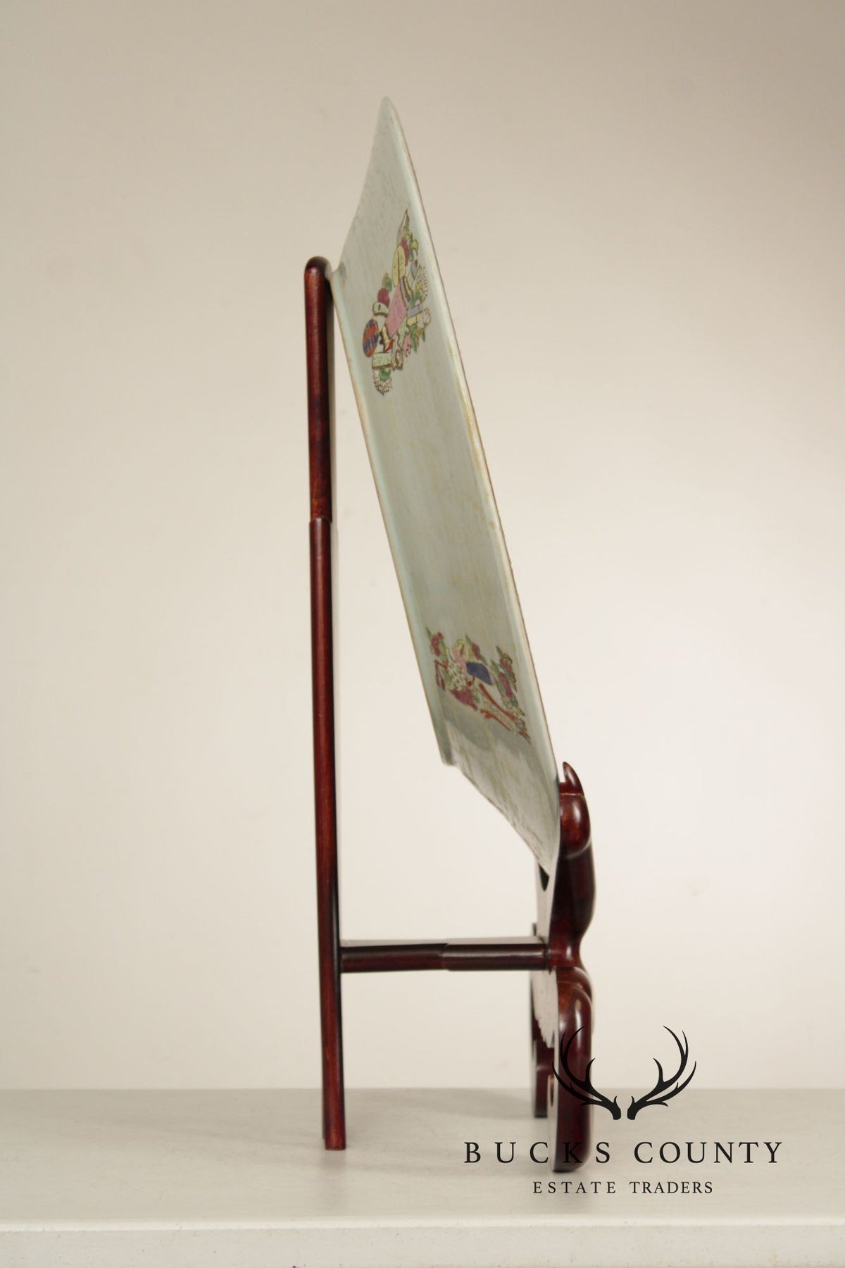 Chinese Monumental Famille Rose Porcelain Charger