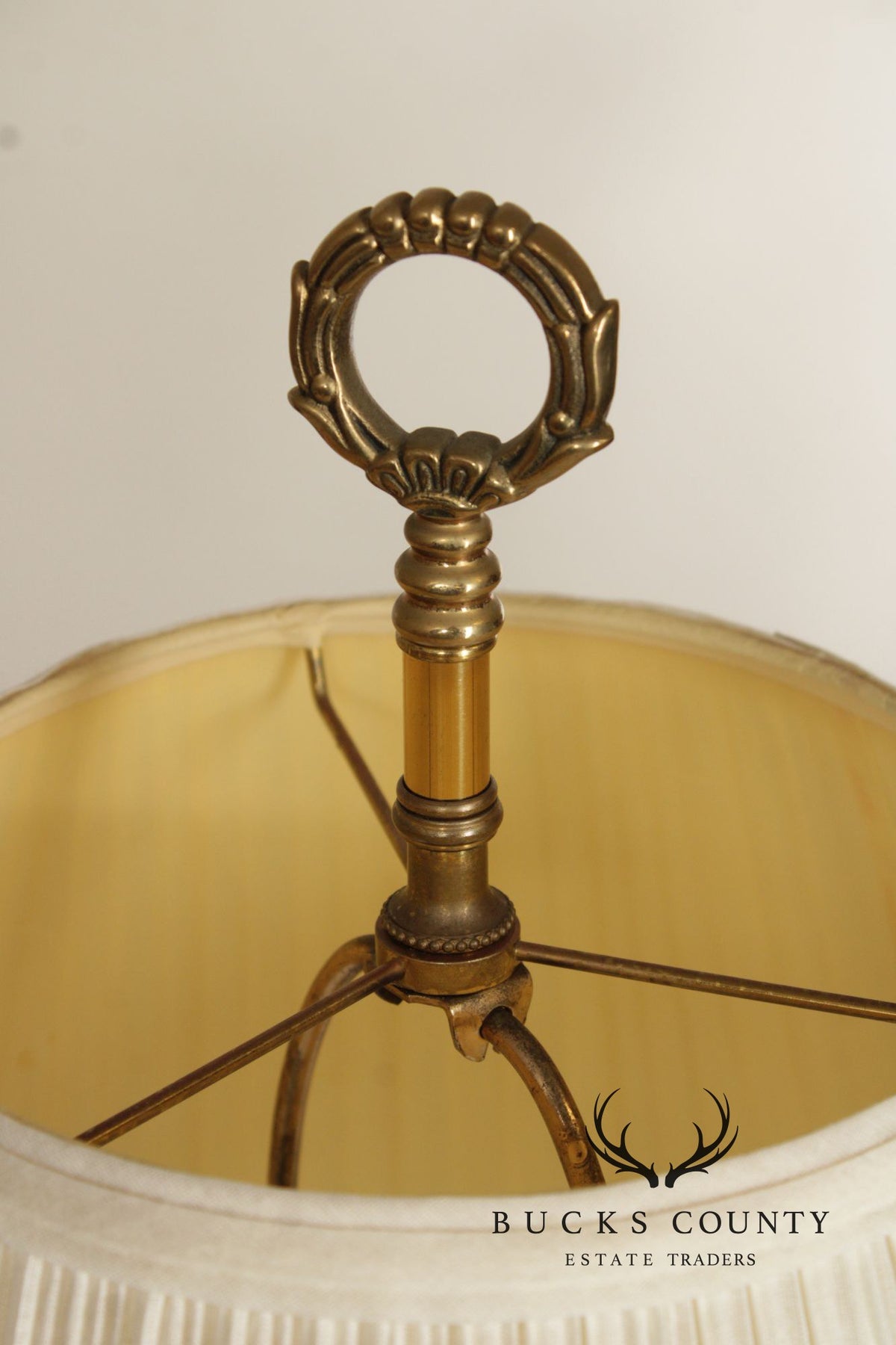 Kaiser Kuhn Brass Bouillotte Table Lamp
