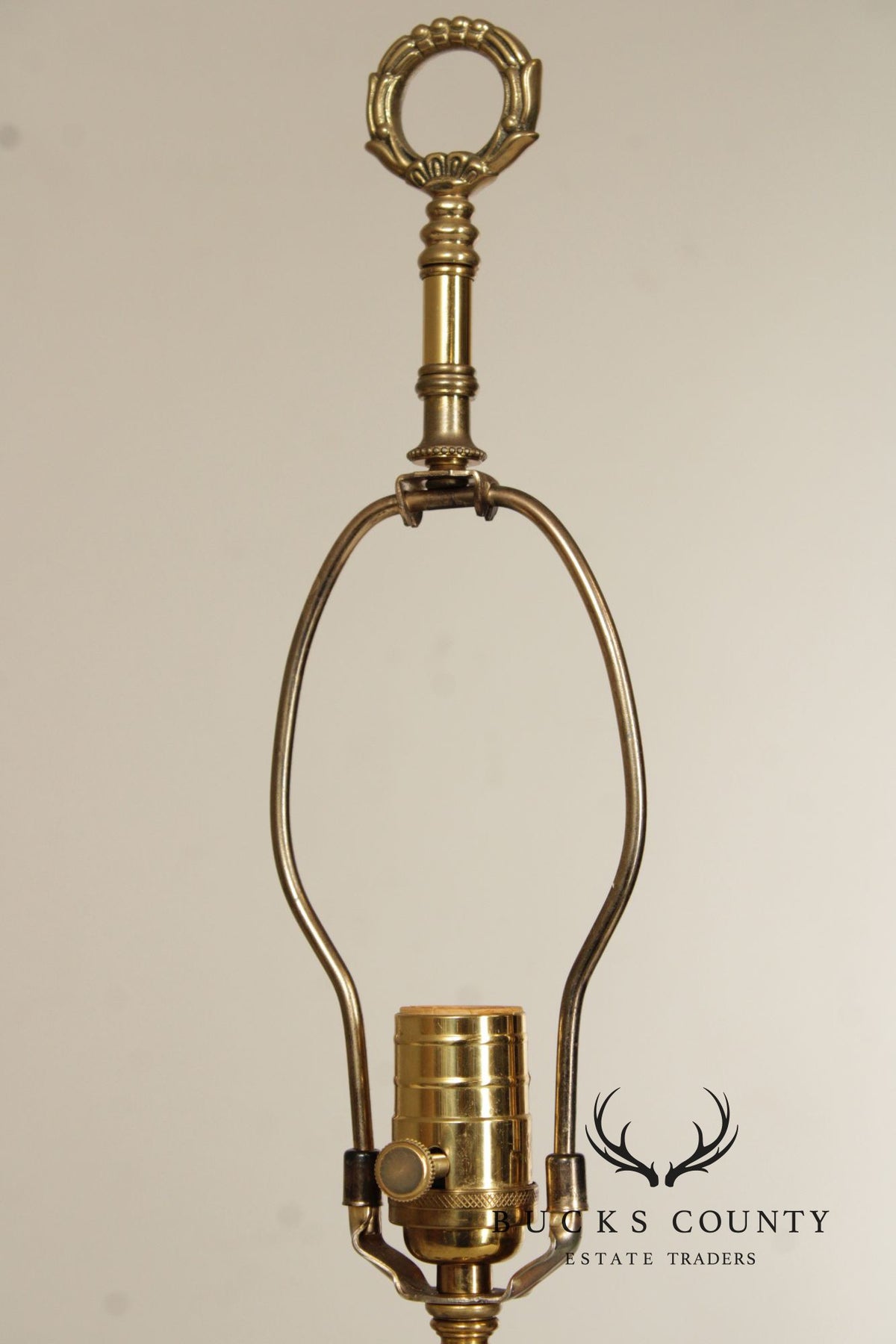 Kaiser Kuhn Brass Bouillotte Table Lamp