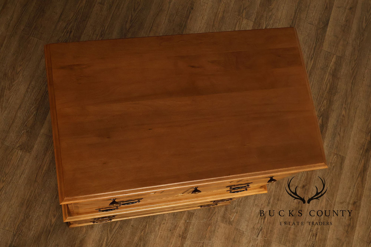 Traditional Maple Tall Chest Of Drawers