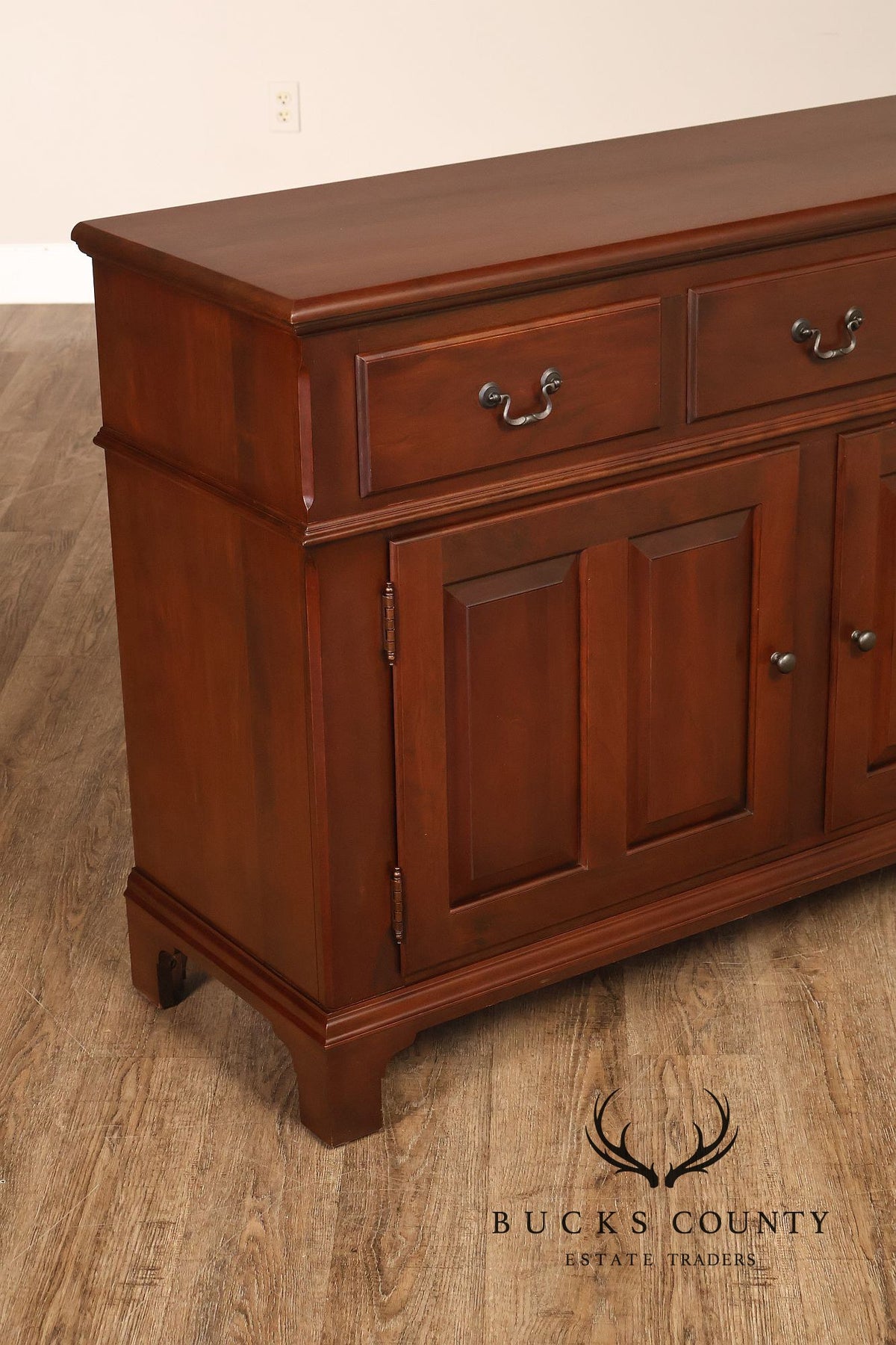 Hitchcock Colonial Style Cherry Three-Drawer Server