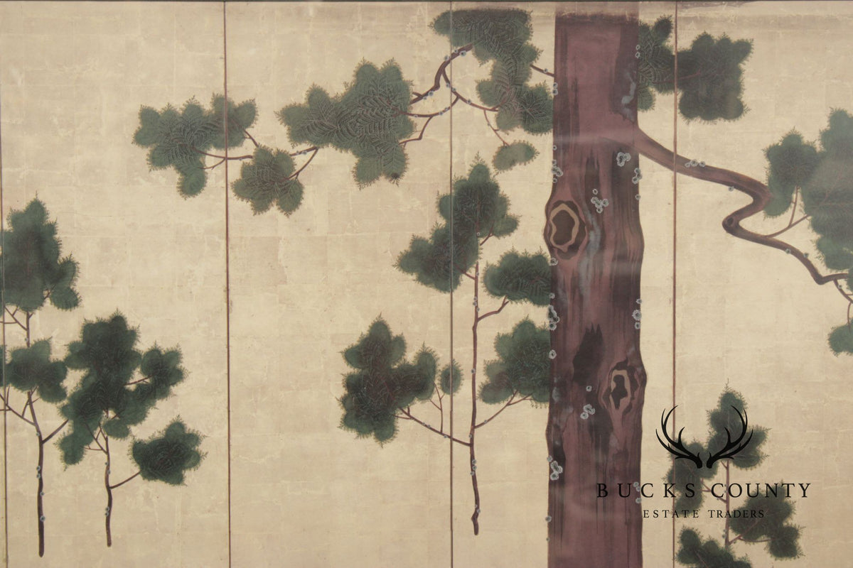 Suzuki Kiitsu Vintage Japanese Print, 'Hinoki Cypress Tree'