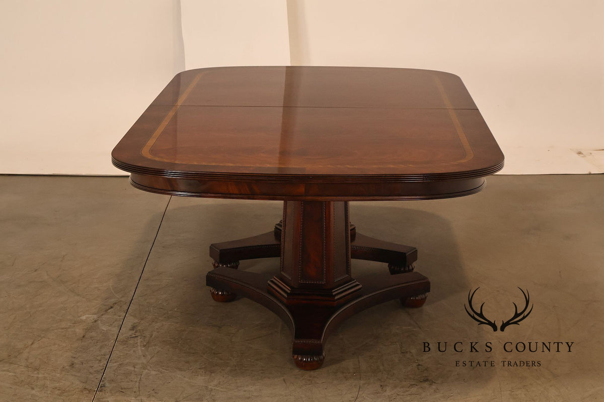 Henredon Historic Natchez Collection Mahogany Extendable Dining Table