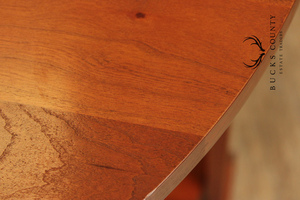 Stickley Harvey Ellis Inlaid Cherry Round Lamp Table