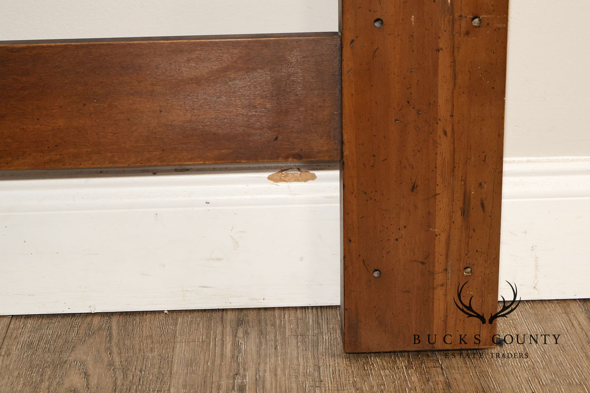 Henredon French Country Style King Size Caned Headboard