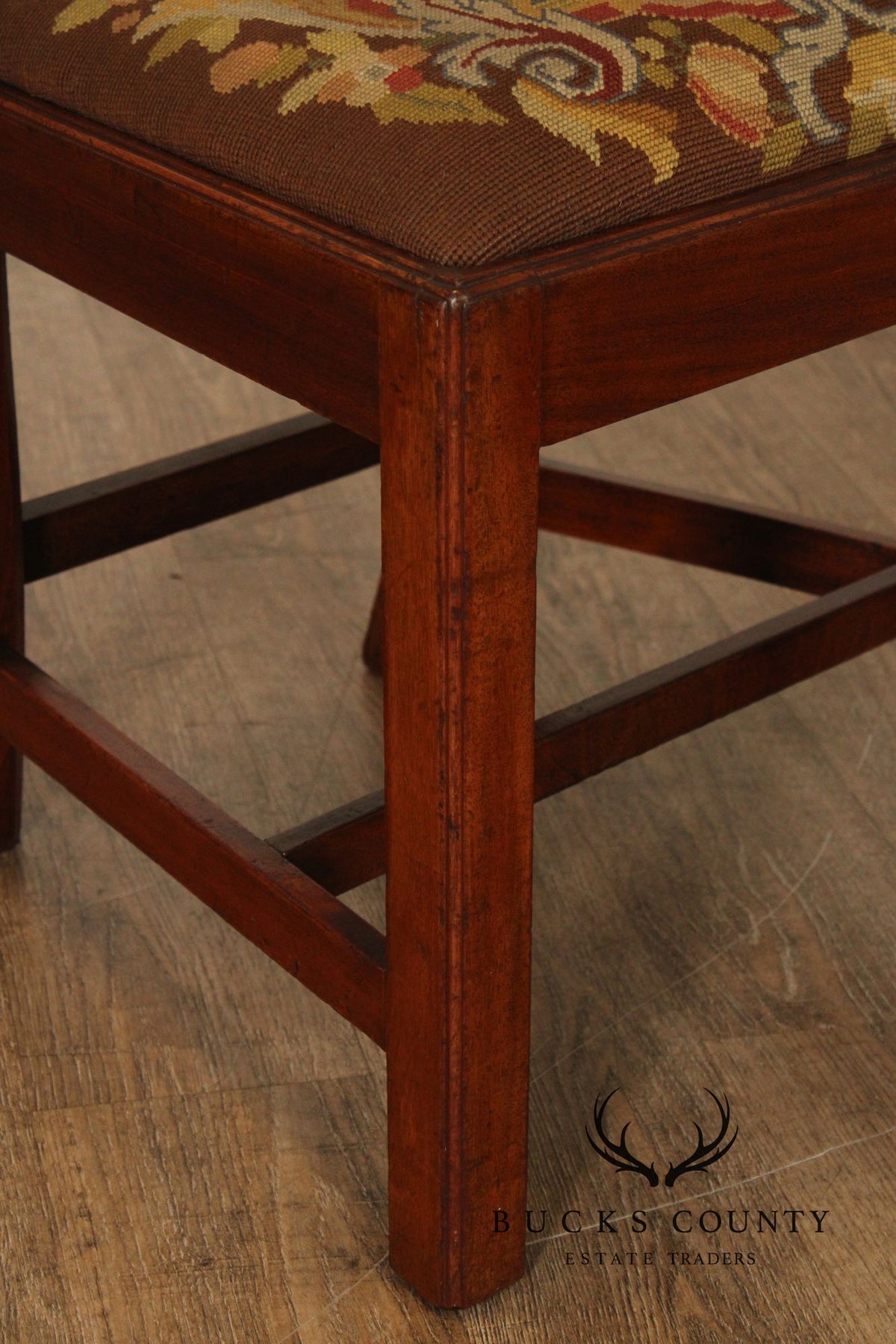 Antique Chippendale Style Mahogany Side Chair