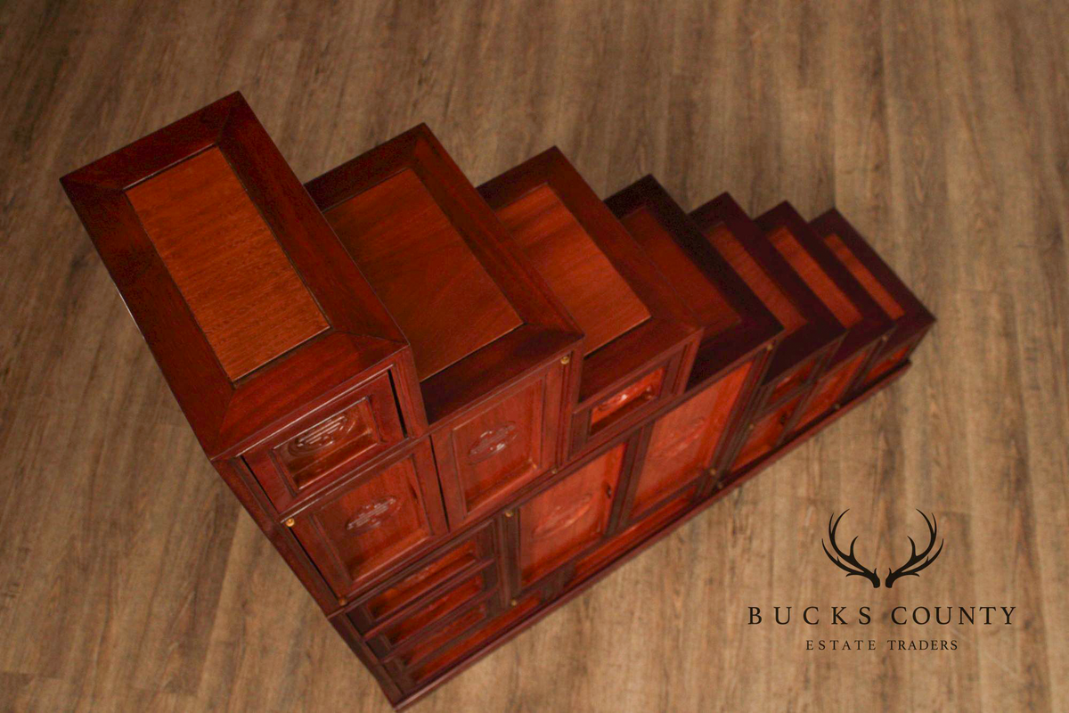 Vintage Japanese Step Tansu
